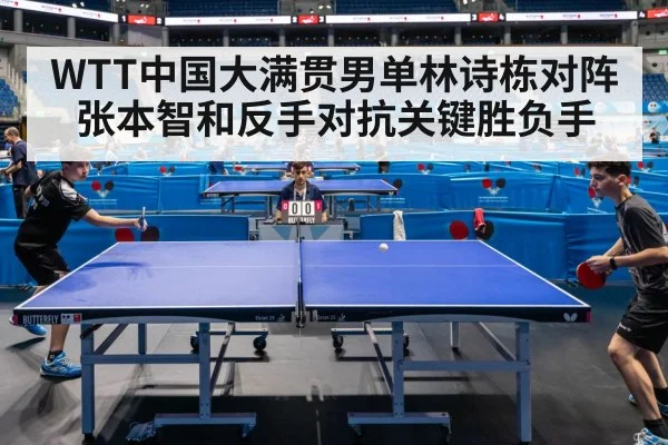 table tennis match action